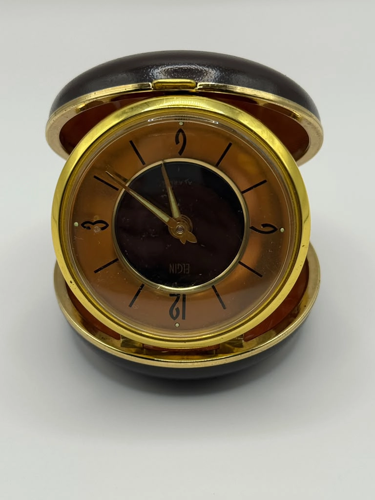 Elgin Vintage Travel Clock